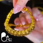 خرید دستبند گندمی روکش طلا مثل نمونه طلا