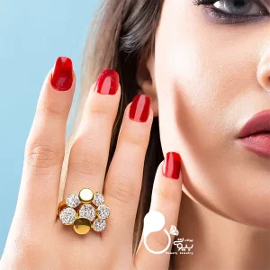 قیمت و خرید انگشتر پردیس نگین میکرو💎کیفیت عالی، برند اصلی، خاص و شیک بیوتی