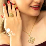قیمت و خرید ست کامل کپی طلا💎کیفیت عالی، روکش طلا، وارداتی ترک