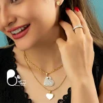قیمت و خرید ست کامل قلب💎کیفیت عالی، روکش طلا، وارداتی ترک