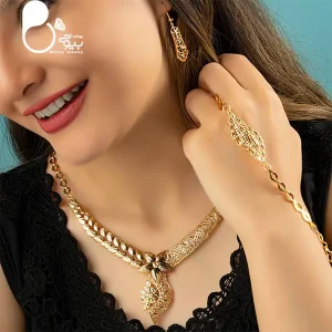 قیمت و خرید ست بدلیجات مثل طلا ست کامل کپی طلا