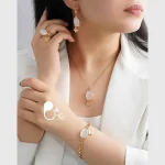ست کامل آویز پروانه با تخفیف💎فروشگاه زیورآلات بیوتی