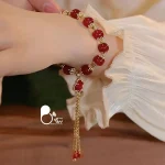 دستبند یاقوتی ون کلیف با سنگ طبیعی ترک از سایت بیوتی