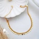 پابند شرشره پولکی استیل مثل طلا