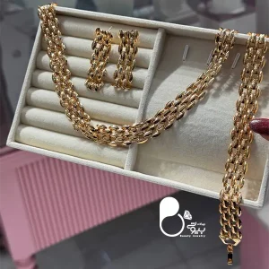 قیمت و خرید سرویس حصیری کپی طلا از سایت بیوتی