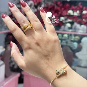 قیمت و خرید ست مار وارداتی ترکیه💎ست جواهری نماد قدرت و جذابیت زنانه (حراج ویژه، فری‌سایز) از سایت بیوتی