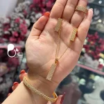 سرویس نگین میکرو کپی طلا