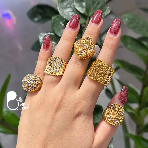 انگشتر بحرینی حراجی کپی طلا با تخفیف به علت تک سایز💎براق و فوقالعاده شبیه طلا انگشتر بحرینی حراجی کپی طلا با تخفیف به علت تک سایز💎براق و فوقالعاده شبیه طلا