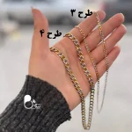 قیمت و خرید خرید زنجیر مردانه اسپرت💎استیل روکش طلا وارداتی ترک – ویژه روز مرد
