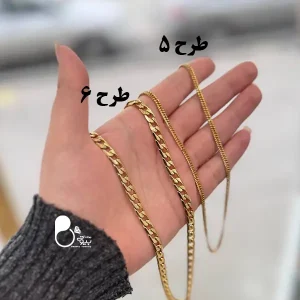 قیمت و خرید زنجیر مردانه استیل خاص رنگ ثابت هدیه روز مرد