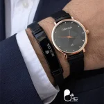 ست ساعت مردانه کالوین کلین اسپرت💎بند مگنتی، کیفیت عالی + دستبند اشانتیون (حراج روز مرد)