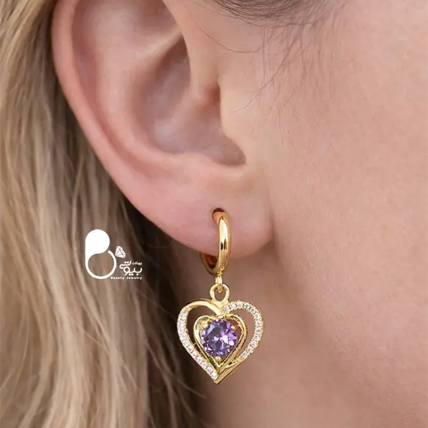 قیمت و خرید گوشواره دلبر بنفش 💎 استیل روکش طلا، وارداتی، خاص و اسپرت قیمت و خرید گوشواره دلبر بنفش 💎 استیل روکش طلا، وارداتی، خاص و اسپرت