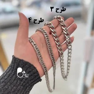 قیمت و خرید زنجیر مردانه استیل خاص رنگ ثابت هدیه روز مرد