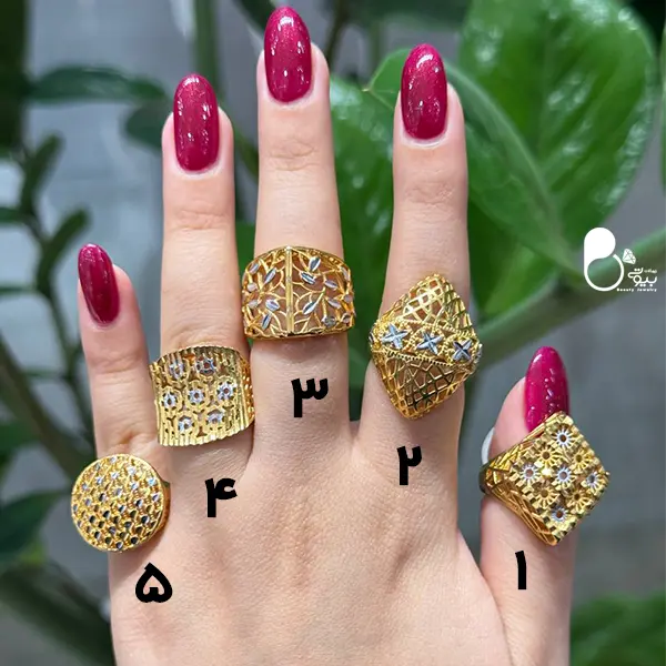 انگشتر بحرینی طرح طلا حراجی کپی طلا با تخفیف به علت تک سایز💎براق و فوقالعاده شبیه طلا انگشتر بحرینی طرح طلا حراجی کپی طلا با تخفیف به علت تک سایز💎براق و فوقالعاده شبیه طلا
