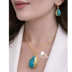 خرید خرید ست فیروزه زنانه با تخفیف ویژه کپی طلا کپی فیروزه اصل