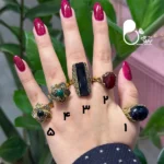 انگشتر مارکزیت کلاسیک حراجی بیوتی با تخفیف به علت تک سایز💎براق و فوق‌العاده شبیه طلا