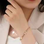 قیمت و خرید دستبند ژوپینگ اسپرت نگین میکرو💎برند اصلی | آبکاری طلا با کیفیت عالی