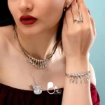 ست کامل طرح کره ای با تخفیف💎کپی طلا | شیک، خاص