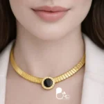 خرید طوق بولگاری استیل رنگ ثابت بدل مثل طلا