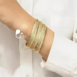 النگو 10 میل مدل آلما کپی طلا تخفیف دار💎پک 3 عددی سایز 3