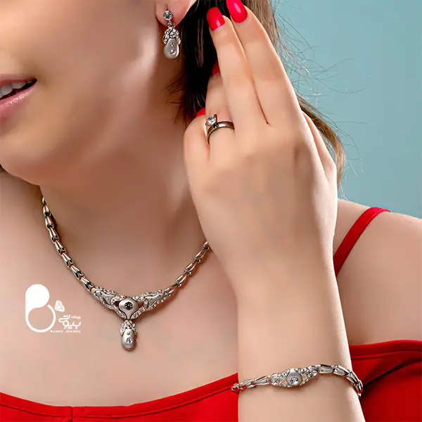 ست طرح کره ای نگین میکرو با تخفیف💎کپی طلا | شیک، خاص ست طرح کره ای نگین میکرو با تخفیف💎کپی طلا | شیک، خاص