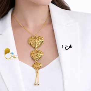 قیمت و خرید گردنبند بحرینی طرح طلا زنانه💎 آبکاری طلا | کپی طلا