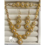 ست کامل طرح طلا زیتونی با تخفیف💎دو رنگ با برش کپی طلا