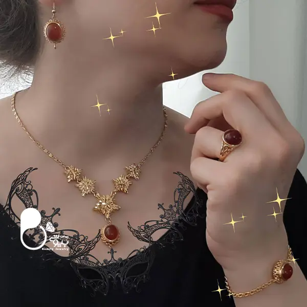 سرویس کامل ستاره ای کپی طلا تخفیفدار💎بدل مثل طلا رنگ ثابت سرویس کامل ستاره ای کپی طلا تخفیفدار💎بدل مثل طلا رنگ ثابت