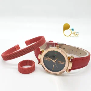 ست گلبهی و قرمز زنانه