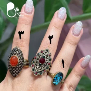 انگشتر مارکزیت حراجی بیوتی طلا با تخفیف به علت تک سایز💎براق و فوق‌العاده شبیه طلا