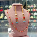 خرید نیم ست گردنبند و گوشواره دوریکا سرخ برند ژوپینگ