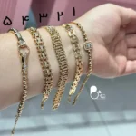 دستبند ژوپینگ کپی طلا 💎خاص و شیک با طراحی ظریف و تعداد محدود