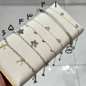 دستبند اسپرت نقره ای 💎خاص و شیک با کیفیت عالی و تخفیف ویژه