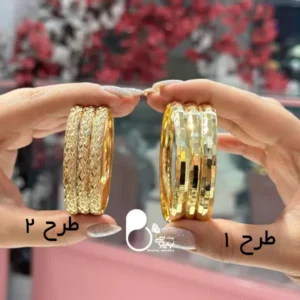 النگو حراجی بیوتی کپی طلا تخفیف دار💎رنگ ثابت کپی طلا