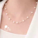 خرید سرویس دستبند و گردنبند مرواریدی کلاسیک رنگ ثابت درجه یک