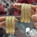 النگو حراجی بیوتی کپی طلا تخفیف دار💎رنگ ثابت کپی طلا