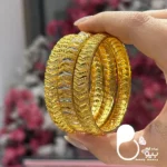 النگو حراجی بیوتی کپی طلا تخفیف دار💎رنگ ثابت کپی طلا