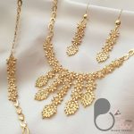 گردنبند طرح طلا آناناسی💎زیورآلات بیوتی