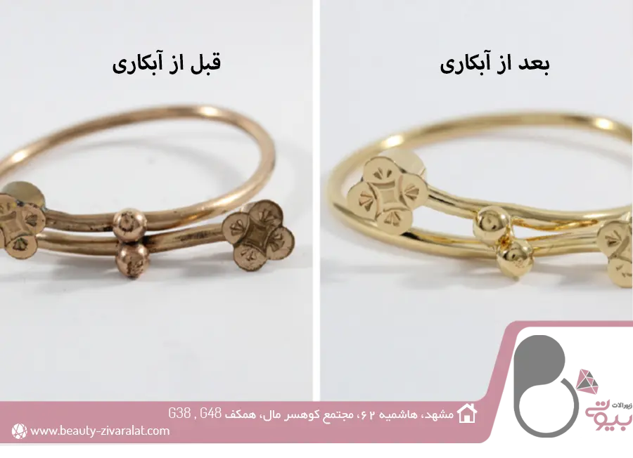 آبکاری طلا یا روکش طلا یعنی چه