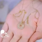 گردنبند دیاموند ژوپینگ 💎زیورآلات بیوتی