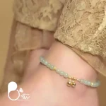 پابند زمردی ترک 💎زیورآلات بیوتی
