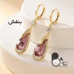 گوشواره پارادایس نگین سوارسکی💎فروشگاه زیورآلات بیوتی