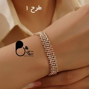 دستبند جلفا ژوپینگ 💎فروشگاه زیورآلات بیوتی
