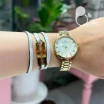 ست ساعت زنانه و دستبند با تخفیف💎فروشگاه زیورآلات بیوتی