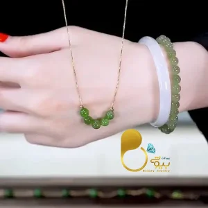 گردنبند اونتورین 💎فروشگاه زیورآلات بیوتی