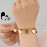 دستبند تیفانی حک شده 💎فروشگاه زیورآلات بیوتی