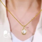 گردنبند قلب یخی ترک با تخفیف💎فروشگاه زیورآلات بیوتی