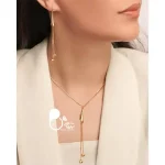 قیمت و خرید نیمست رویا 💎 استیل روکش طلا برند YSX با زنجیر –رنگ ثابت