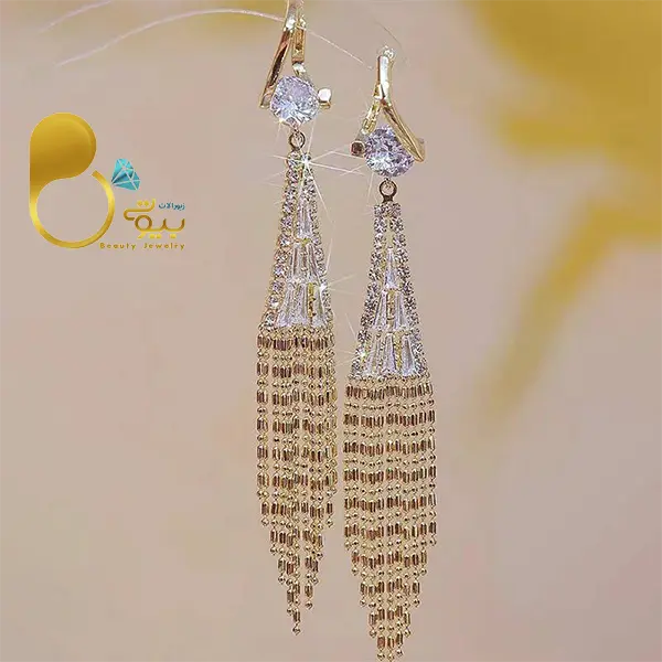 گوشواره مریم بانو 💎فروشگاه زیورآلات بیوتی گوشواره مریم بانو 💎فروشگاه زیورآلات بیوتی