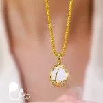 گردنبند قلب یخی ترک با تخفیف💎فروشگاه زیورآلات بیوتی